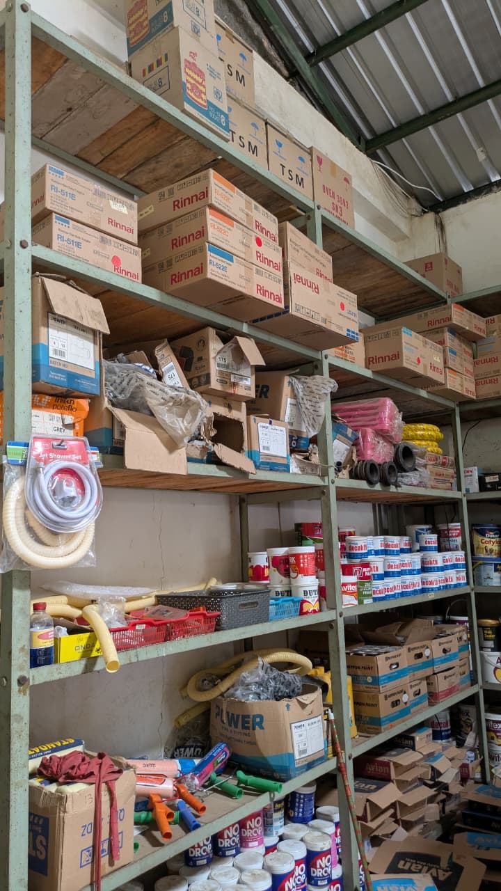 Stok water heater Rinnai dan perlengkapan air panas Toko Nur Fajri